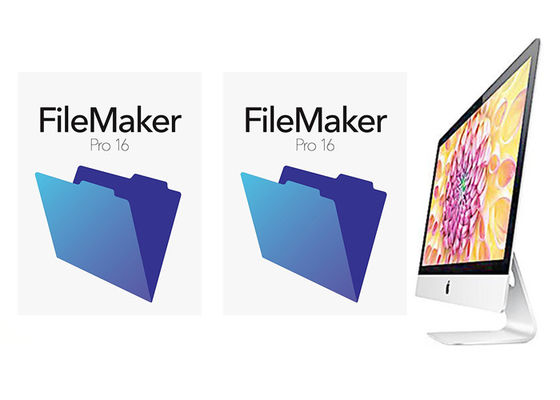 Chine Langue multi de FileMaker de pro de la vente au détail 16 paquet véritable de boîte pour le MAC fournisseur