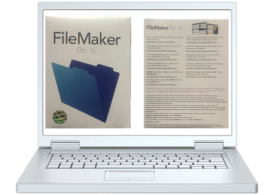 Chine Paquet au détail véritable de la boîte de FileMaker de langue de MAC pro 16 multi fournisseur